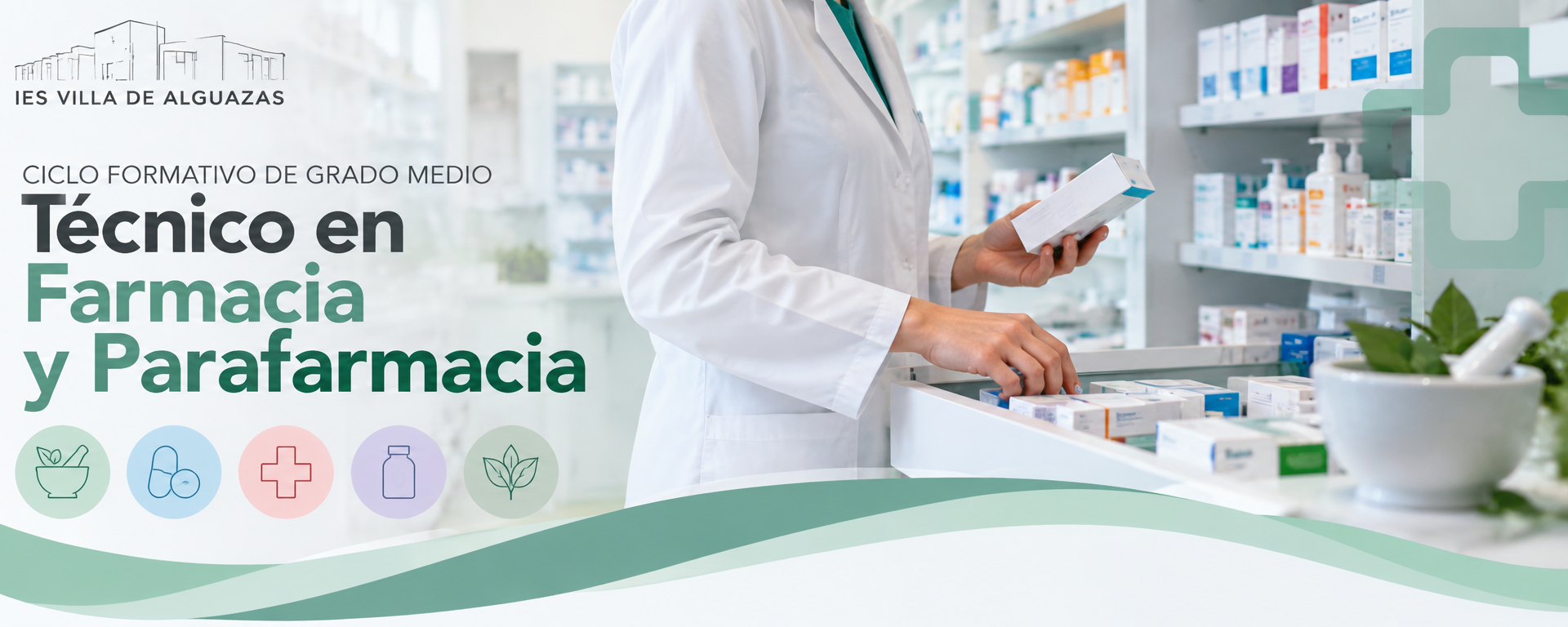 Técnico en Farmacia y Parafarmacia, Ciclo Formativo de Grado Medio del IES Villa de Alguazas