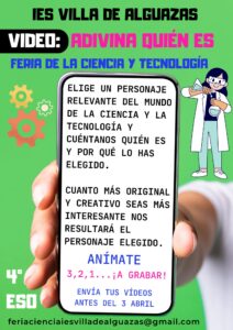 Feria de la Ciencia 2025 en el IES Villa de Alguazas